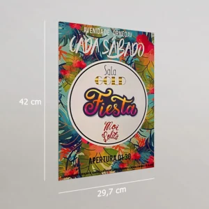 Imprimir carteles baratos publicitarios. Pósters A3 y carteles A3