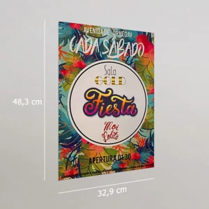 Imprimir carteles baratos publicitarios. Pósters A3 plus y carteles A3 plus