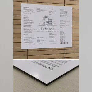 Imprimir en aluminio Dibond soportes rígidos