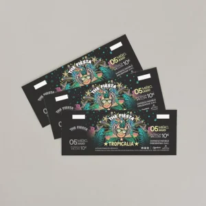 Impresión de entradas y tickets en papel normal económicas