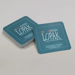 Posavasos personalizados para hostelería y restaurantes