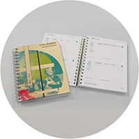 Imprimir agendas revistas libros catálogos