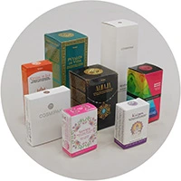 Packaging imprimir cajas de producto