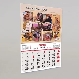 Imprimir calendarios de faldilla baratos. Imprimir calendarios de pared baratos